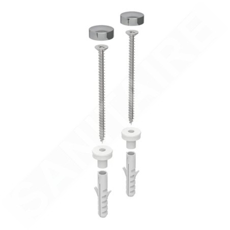 Geberit Accessoires - Matériel de fixation pour WC à poser et bidet à poser 500.896.00.1
