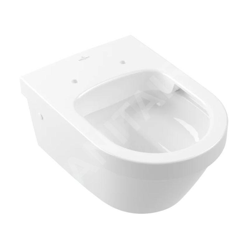 Villeroy & Boch Architectura - Cuvette de WC suspendue, Rimless, CeramicPlus, blanc alpin 4694R0R1 Villeroy & Boch Architectura - Cuvette de WC suspendue, Rimless, CeramicPlus, blanc alpin 4694R0R1