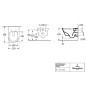 Villeroy & Boch Architectura - Cuvette de WC suspendue, Rimless, CeramicPlus, blanc alpin 4694R0R1 Villeroy & Boch Architectura - Cuvette de WC suspendue, Rimless, CeramicPlus, blanc alpin 4694R0R1