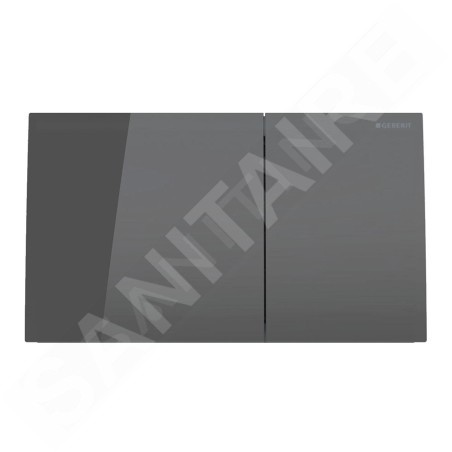 Geberit Sigma70 - Plaque de déclenchement, verre/ couleur lave 115.622.JK.1