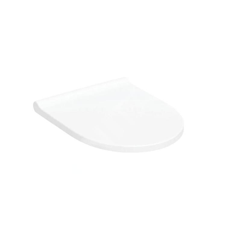 Geberit Acanto - Siège WC, SoftClose, gris brillant 502.719.01.1