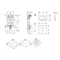 Geberit Kombifix - Set de bâti-support, cuvette Gaia et abattant softclose et plaque de déclenchement Sigma30, noir mat/noir Geberit Kombifix - Set de bâti-support, cuvette Gaia et abattant softclose et plaque de déclenchement Sigma30, noir mat/noir