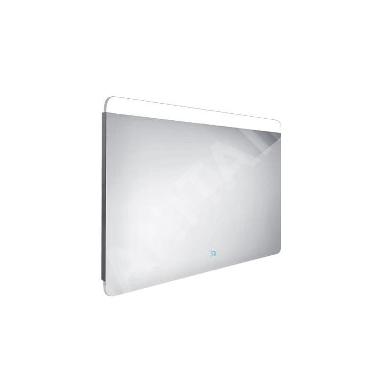 Nimco Miroirs - Miroir avec éclairage LED, 1000x700 mm, capteur tactile, aluminium ZP 23004V Nimco Miroirs - Miroir avec éclairage LED, 1000x700 mm, capteur tactile, aluminium ZP 23004V