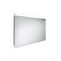 Nimco Miroirs - Miroir avec éclairage LED, 1000x700 mm, capteur tactile, aluminium ZP 23004V Nimco Miroirs - Miroir avec éclairage LED, 1000x700 mm, capteur tactile, aluminium ZP 23004V