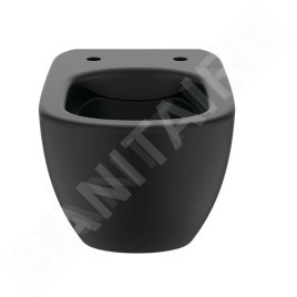 Ideal Standard Tesi - WC suspendu, RimLS+, noir soyeux T4932V3