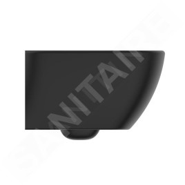 Ideal Standard Tesi - WC suspendu, RimLS+, noir soyeux T4932V3