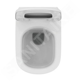 Ideal Standard Tesi - WC suspendu avec abattant SoftClose, RimLS+, blanc T536101