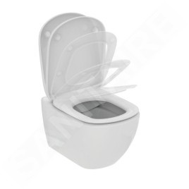 Ideal Standard Tesi - WC suspendu avec abattant SoftClose, RimLS+, blanc T536101