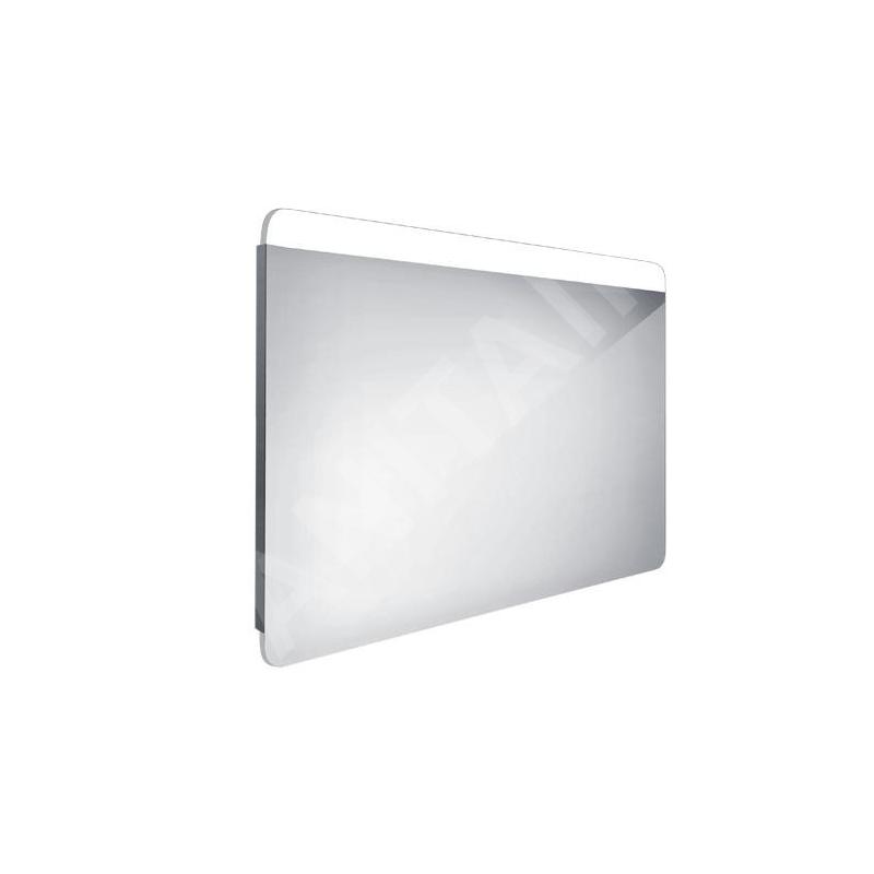 Nimco Miroirs - Miroir avec éclairage LED, 1000x700 mm, aluminium ZP 23004 Nimco Miroirs - Miroir avec éclairage LED, 1000x700 mm, aluminium ZP 23004