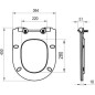 Ravak Vita - Abattant WC, SoftClose, blanc X01861