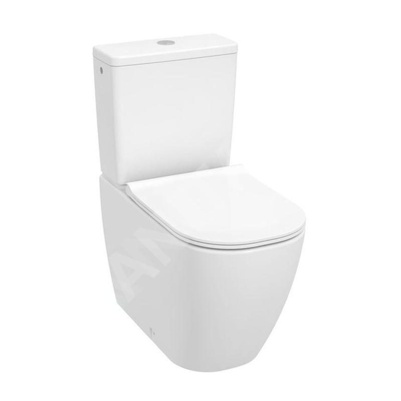 Jika Mio-N - Cuvette combinée WC, évacuation Vario, Rimless, blanc H8267160000001 Jika Mio-N - Cuvette combinée WC, évacuation Vario, Rimless, blanc H8267160000001