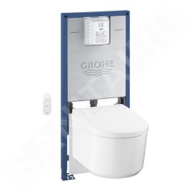 Grohe Rapid SLX - Set bâti-support, bidet électronique et siège, blanc alpin 36509SH0