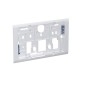 Geberit Accessoires - Cadre de fixation pour plaques de déclenchement Sigma70, chrome mat 245.735.JQ.1