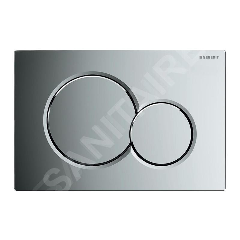 Geberit Sigma01 - Plaque de déclenchement SIGMA01, chrome brillant 115.770.21.5 Geberit Sigma01 - Plaque de déclenchement SIGMA01, chrome brillant 115.770.21.5