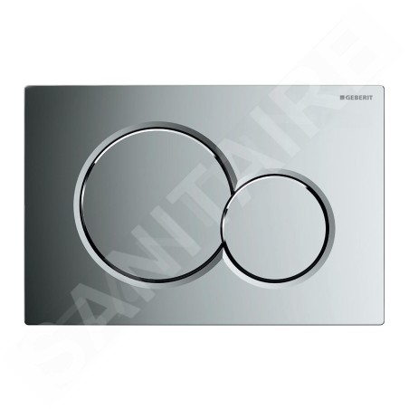 Geberit Sigma01 - Plaque de déclenchement SIGMA01, chrome brillant 115.770.21.5
