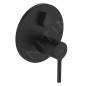 Hansa Vantis - Mitigeur de baignoire encastré, noir mat 8260906733