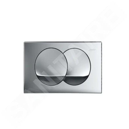 Geberit Delta - Plaque de déclenchement, chrome brillant 115.100.21.5