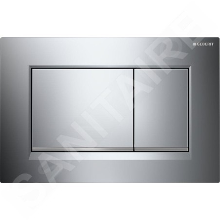Geberit Sigma30 - Plaque de déclenchement, chrome 115.883.KH.1