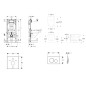 Geberit Duofix - Set de bâti-support, cuvette Oudee et abattant softclose, plaque de déclenchement Sigma20, blanc/chrome Geberit Duofix - Set de bâti-support, cuvette Oudee et abattant softclose, plaque de déclenchement Sigma20, blanc/chrome