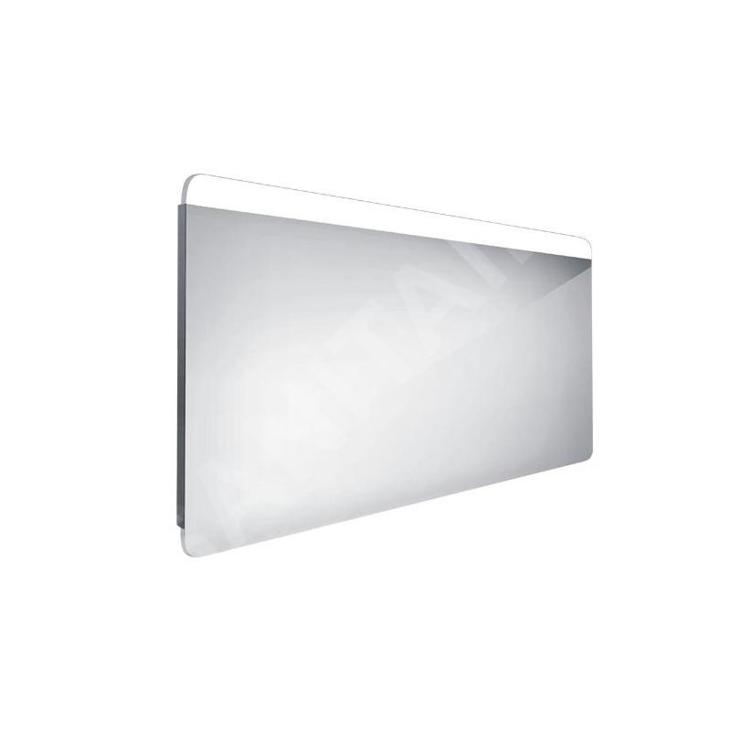 Nimco Miroirs - Miroir avec éclairage LED, 1400x700 mm, aluminium ZP 23008 Nimco Miroirs - Miroir avec éclairage LED, 1400x700 mm, aluminium ZP 23008