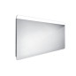 Nimco Miroirs - Miroir avec éclairage LED, 1400x700 mm, aluminium ZP 23008 Nimco Miroirs - Miroir avec éclairage LED, 1400x700 mm, aluminium ZP 23008