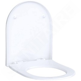 Geberit Acanto - Abattant WC, duroplast, SoftClose, blanc 500.660.01.2