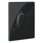 Grohe QuickFix Start - Bouton de commande de chasse d’eau, noir brillant 38964KV0