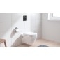Grohe QuickFix Start - Bouton de commande de chasse d’eau, noir brillant 38964KV0