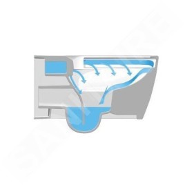 Duravit Starck 3 - WC suspendu, abattant SoftClose, Rimless, blanc alpin 45270900A1
