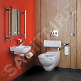 Ideal Standard Eurovit - Abattant WC sans couvercle, blanc S406601