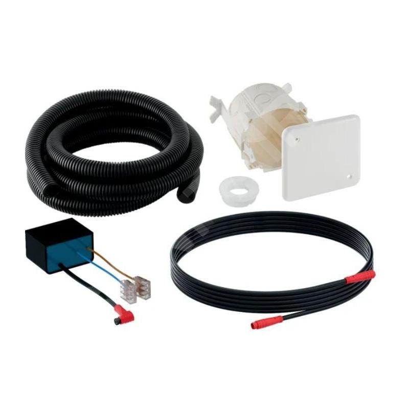 Geberit Accessoires - Kit d'installation rugueuse de rinçage électronique de WC, 12 V 115.861.00.6