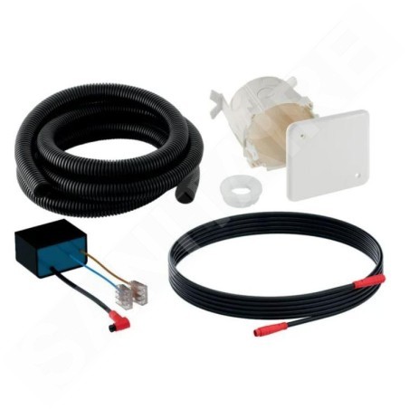 Geberit Accessoires - Kit d'installation rugueuse de rinçage électronique de WC, 12 V 115.861.00.6