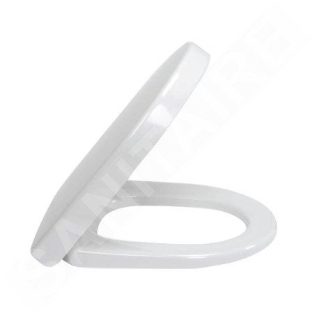 Villeroy & Boch Subway - abattant de WC Compact, SoftClose, QuickRelease, blanc alpin 9M66S101
