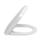 Villeroy & Boch Subway - abattant de WC Compact, SoftClose, QuickRelease, blanc alpin 9M66S101
