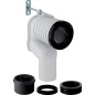 Geberit Accessoires - Kit de coude de raccordement en P pour WC suspendu 131.081.11.1