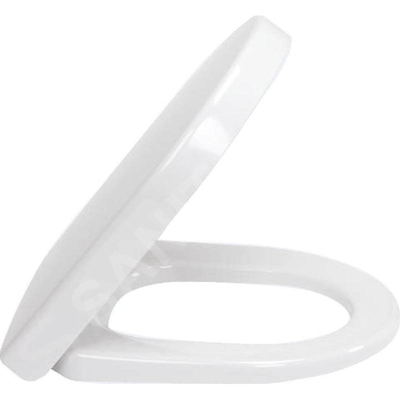 Villeroy & Boch Subway 2.0 - Abattant WC avec couvercle, Compact, blanc alpin 9M69Q101