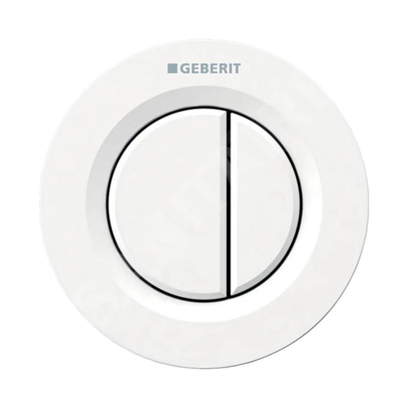 Geberit Systèmes de chasse d’eau - Télécommande de chasse d’eau type 01, blanc 116.043.11.1 Geberit Systèmes de chasse d’eau - Télécommande de chasse d’eau type 01, blanc 116.043.11.1