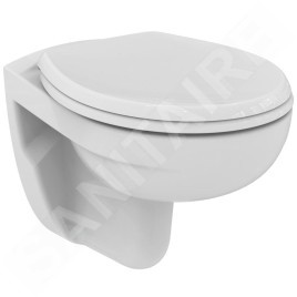 Ideal Standard Eurovit - Abattant de toilette, blanc W302601