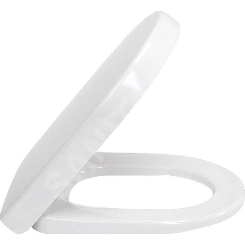 Villeroy & Boch Subway 2.0 - Abattant WC avec couvercle, blanc alpin 9M68Q101