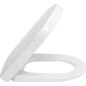 Villeroy & Boch Subway 2.0 - Abattant WC avec couvercle, blanc alpin 9M68Q101