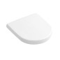 Villeroy & Boch Subway 2.0 - Abattant WC avec couvercle, blanc alpin 9M68Q101
