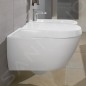Villeroy & Boch Subway 2.0 - Abattant WC avec couvercle, blanc alpin 9M68Q101