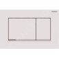 Geberit Sigma30 - Plaque de déclenchement Sigma30, blanc mat/chrome 115.883.JT.1