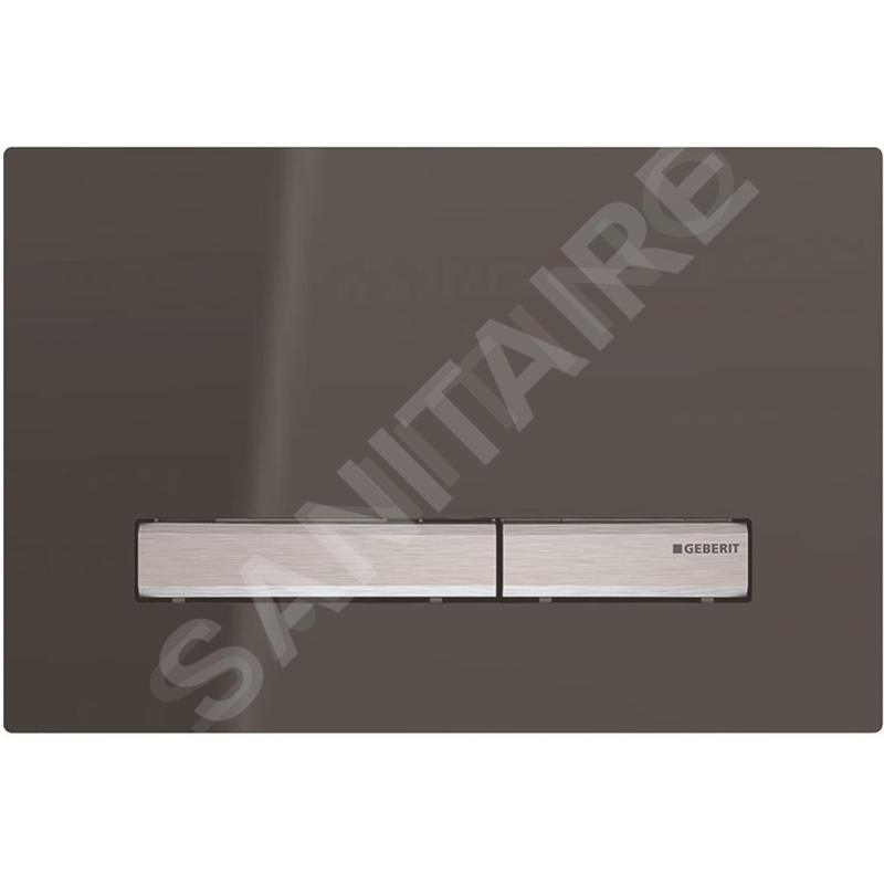 Geberit Sigma50 - Plaque de déclenchement Sigma50, verre miroir fumé 115.788.SD.2