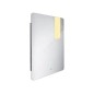 Nimco Miroirs - Miroir avec éclairage LED, 600x800 mm, capteur tactile, aluminium ZP 25002V Nimco Miroirs - Miroir avec éclairage LED, 600x800 mm, capteur tactile, aluminium ZP 25002V