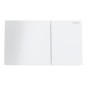 Geberit Sigma70 - Plaque de déclenchement, verre / blanc 115.622.SI.1