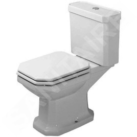 Duravit 1930 - Cuvette à poser, 355 mm x 390 mm x 665 mm, blanc - cuvette, sortie horizontale 0227090000