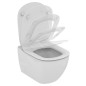Geberit Duofix - Bâti-support pour WC suspendu avec plaque de déclenchement Sigma20, blanc/chrome poli + Ideal Standard Tesi - Geberit Duofix - Bâti-support pour WC suspendu avec plaque de déclenchement Sigma20, blanc/chrome poli + Ideal Standard Tesi -