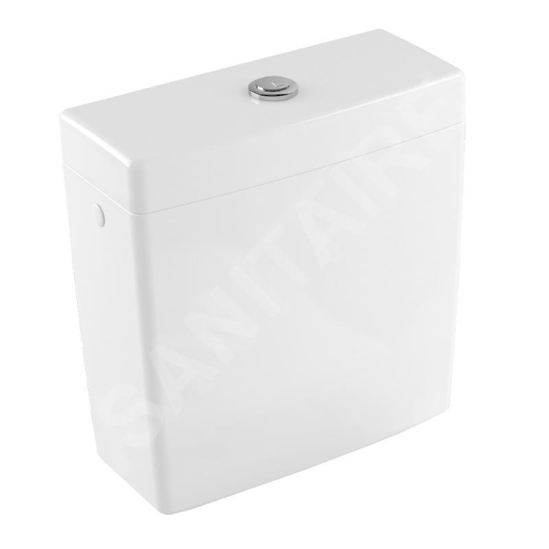 Villeroy & Boch Subway 2.0 - Réservoir de chasse à poser, 370x180 mm, CeramicPlus, blanc alpin 570611R1 Villeroy & Boch Subway 2.0 - Réservoir de chasse à poser, 370x180 mm, CeramicPlus, blanc alpin 570611R1
