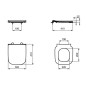 Ideal Standard i.Life S - abattant de WC, Softclose, blanc T532901